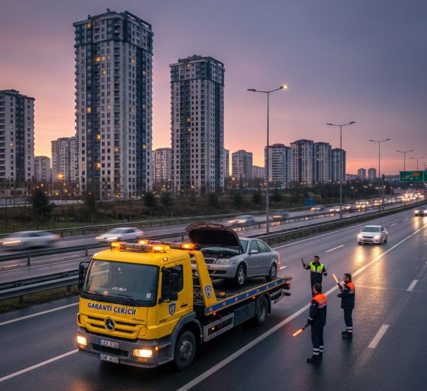 🌟 Esenyurt’ta Acil Yol Yardım – Garanti Çekici