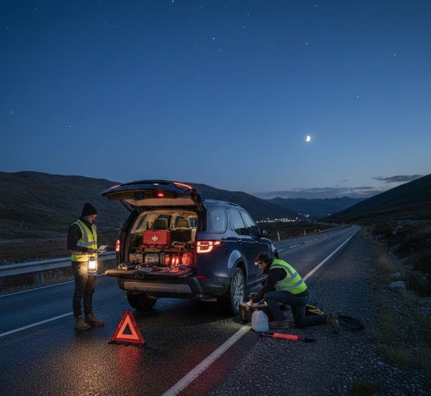 🚙 Yolda Kalmak Korkutucu Değil – Hazırlıklı Olun